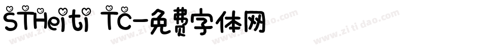 STHeiti TC字体转换